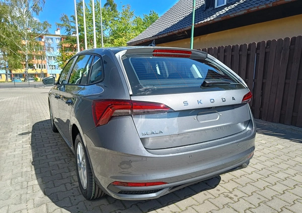 Skoda Scala cena 104900 przebieg: 10, rok produkcji 2024 z Brzostek małe 16
